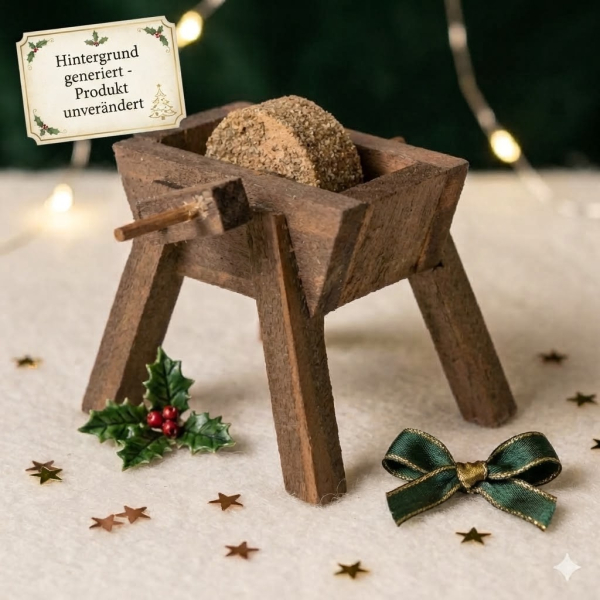 Schleifbock klein - Krippenzubehör, ca. 4,5 cm
